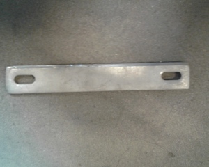 Back Plate 30x8x200mm SST